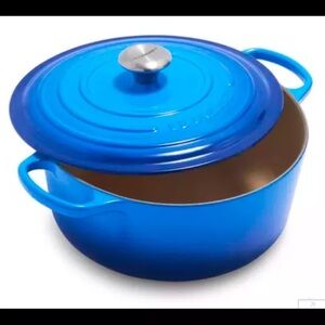 Le Creuset Blue Cast Iron Dutch Oven